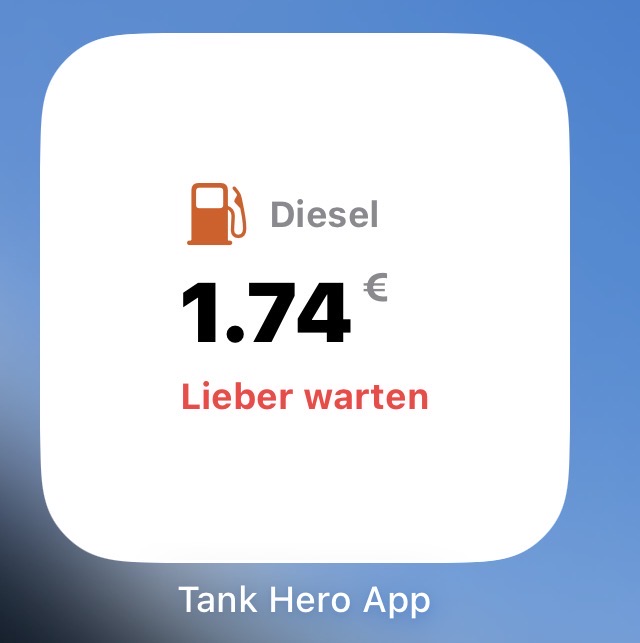 Tank Hero Widget